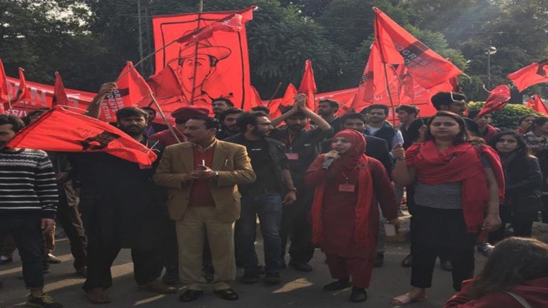 Student Solidarity March in Pakistan