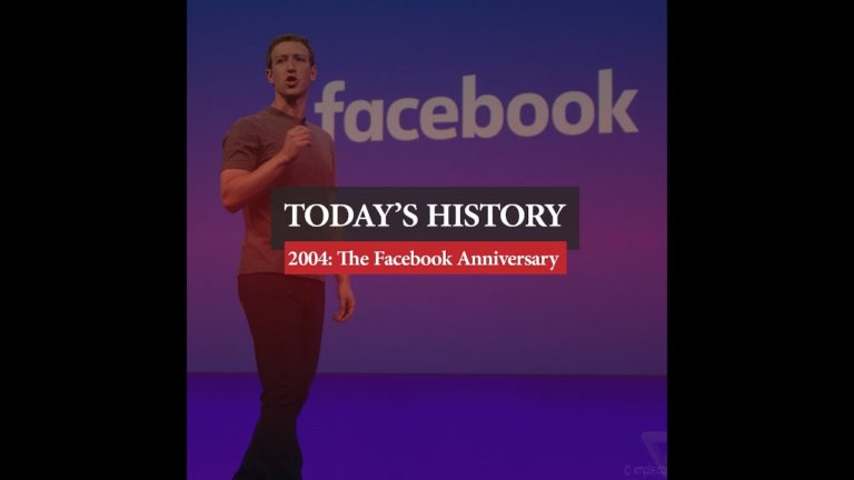 The Facebook Anniversary