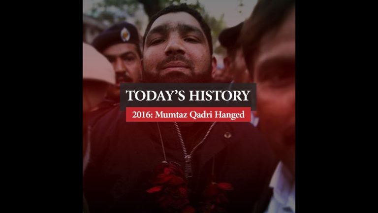 Today in History: Mumtaz Qadri Hanged