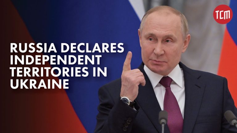 Russia Recognises Independent States in Ukrainian Territory￼