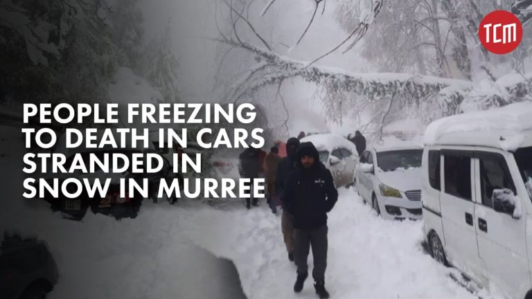 People Freezing to Death in Cars Stranded in Snow in Murree