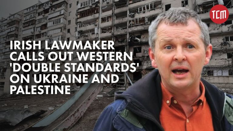 Irish MP Calls Out the Government on Double Standards on Responding to Ukraine and Palestine Issues