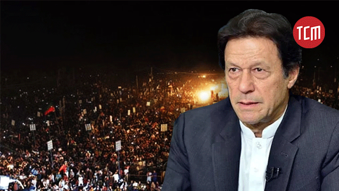 Imran Khan Dissolves Assemblies During Massive Power Show in Rawalpindi