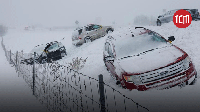 The Destruction Caused by Massive Winter Storms in North America