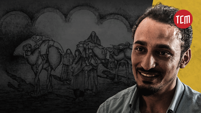 This Afghan Refugee Artist Makes Art from Burned Wood